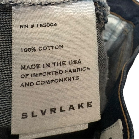 SLVRLAKE High Waist High Slit Denim Midi Skirt Size 26 NWOT - Picture 11 of 11